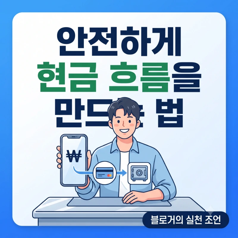 신용카드 현금화 방법 안전하게 흐름 만드는법